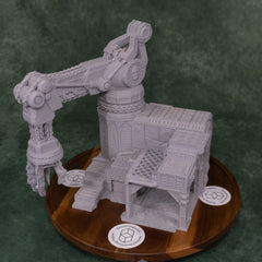 Iron Lift Mech Crane - Battlezone Mars - Paint Ready