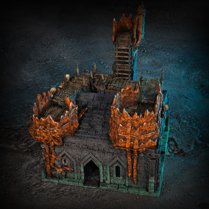 Barracks - Kingdom of Azragor - Paint ready