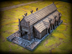 Great Hall - Kingdom of Saxonia - Paint ready