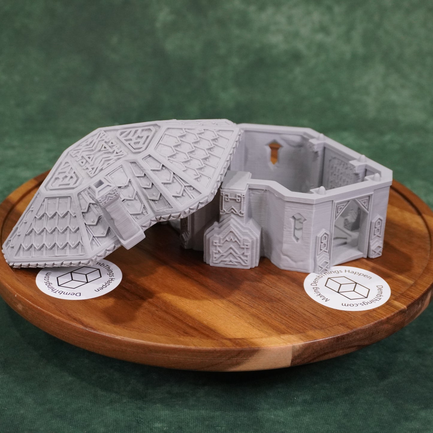 Dwarven House - Kingdom of Durak Deep - Paint ready