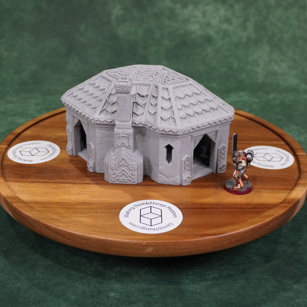 Dwarven House - Kingdom of Durak Deep - Paint ready