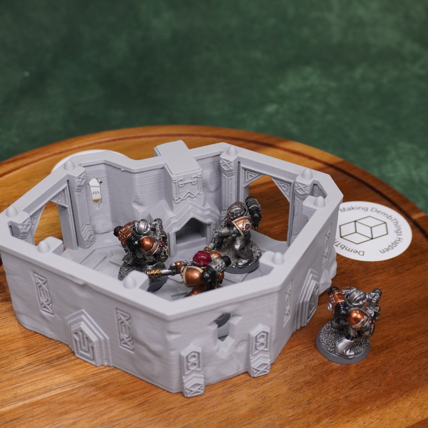 Dwarven House - Kingdom of Durak Deep - Paint ready