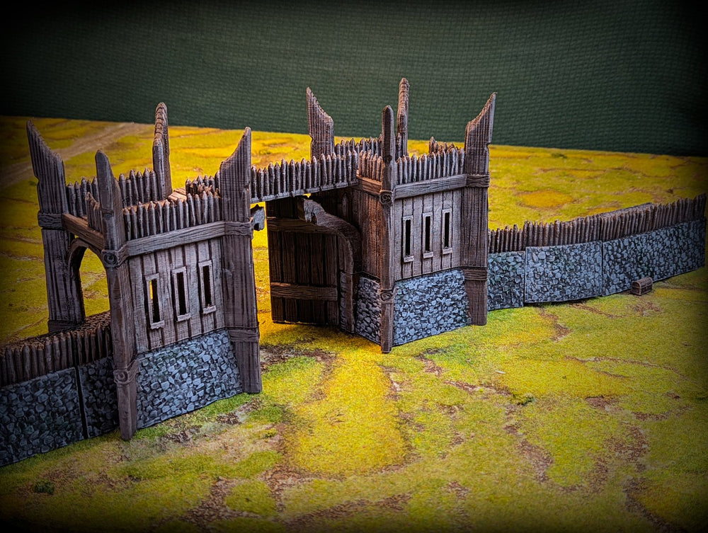 Gate - Kingdom of Saxonia - Paint ready